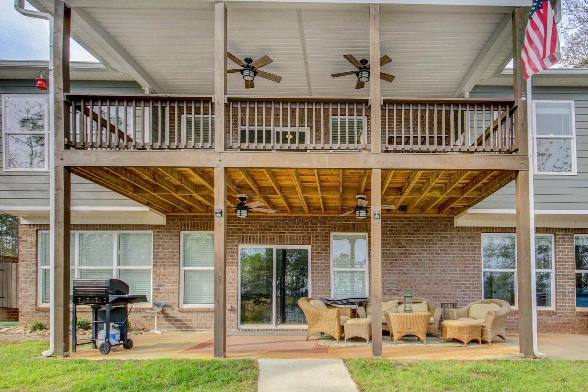 Lakefront Leesville Retreat With Private Dock! Lake Murray Shores Ngoại thất bức ảnh