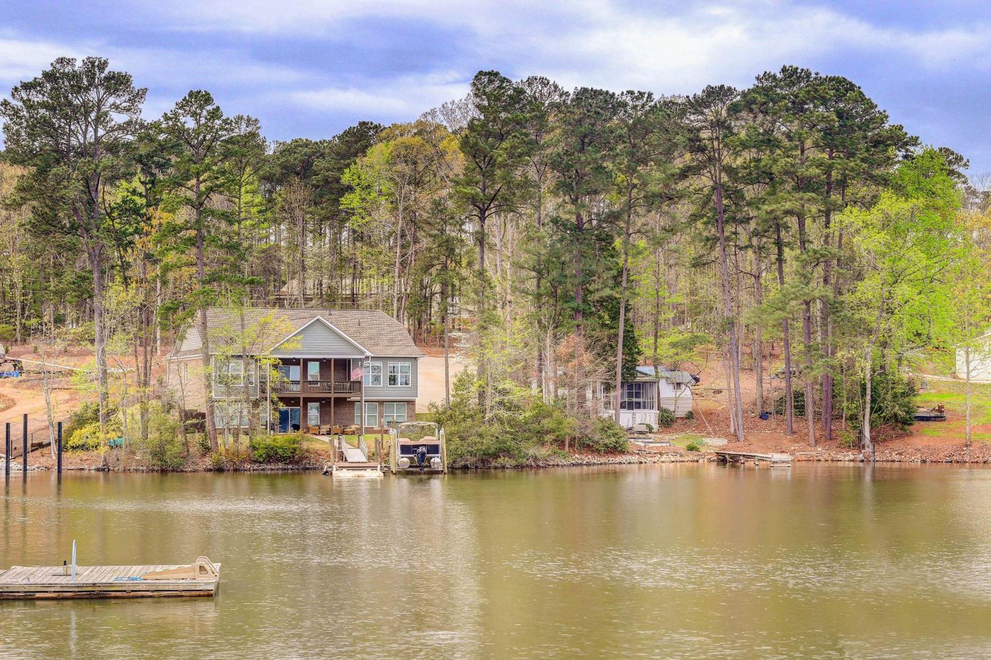 Lakefront Leesville Retreat With Private Dock! Lake Murray Shores Ngoại thất bức ảnh