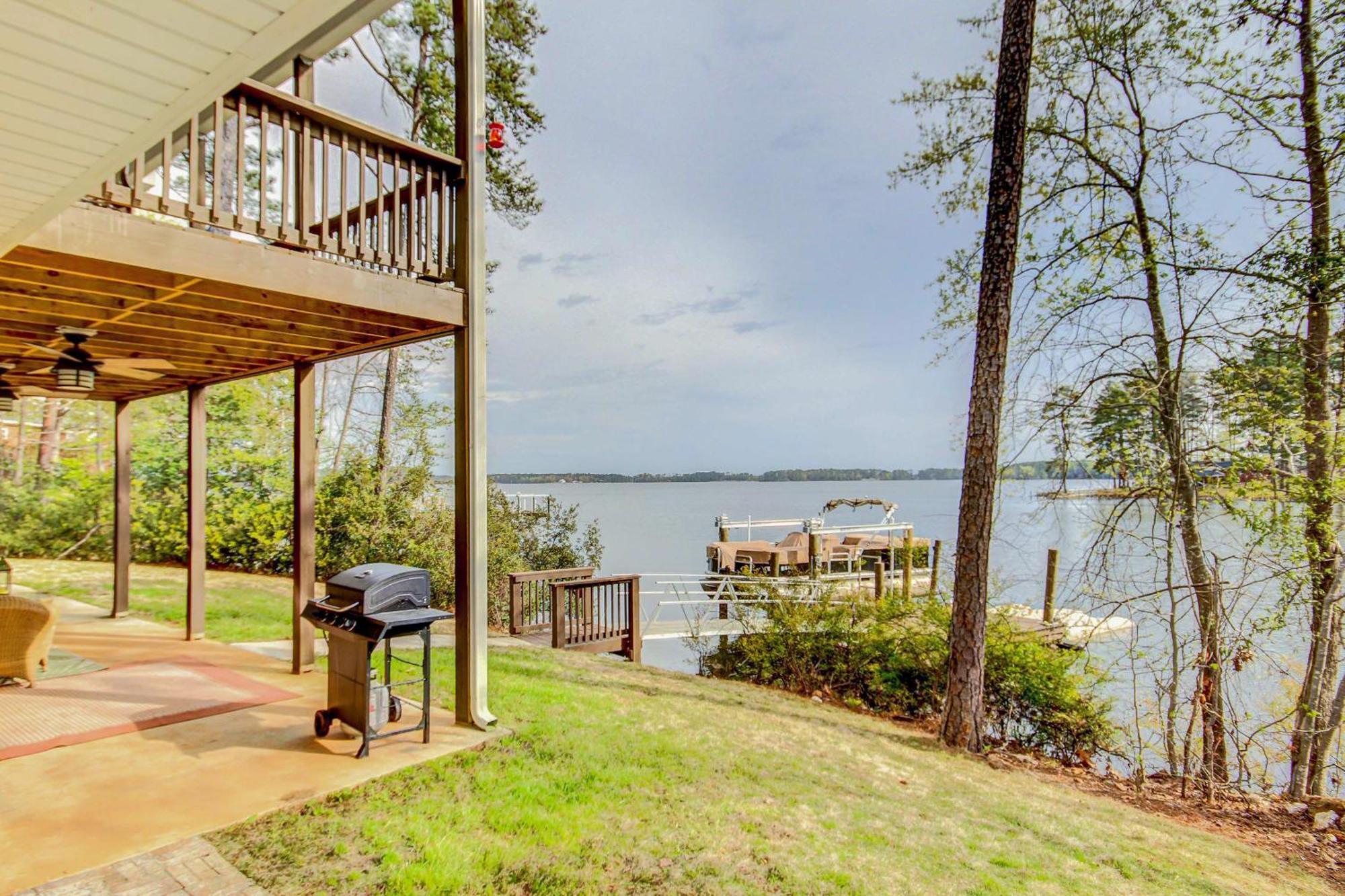 Lakefront Leesville Retreat With Private Dock! Lake Murray Shores Ngoại thất bức ảnh